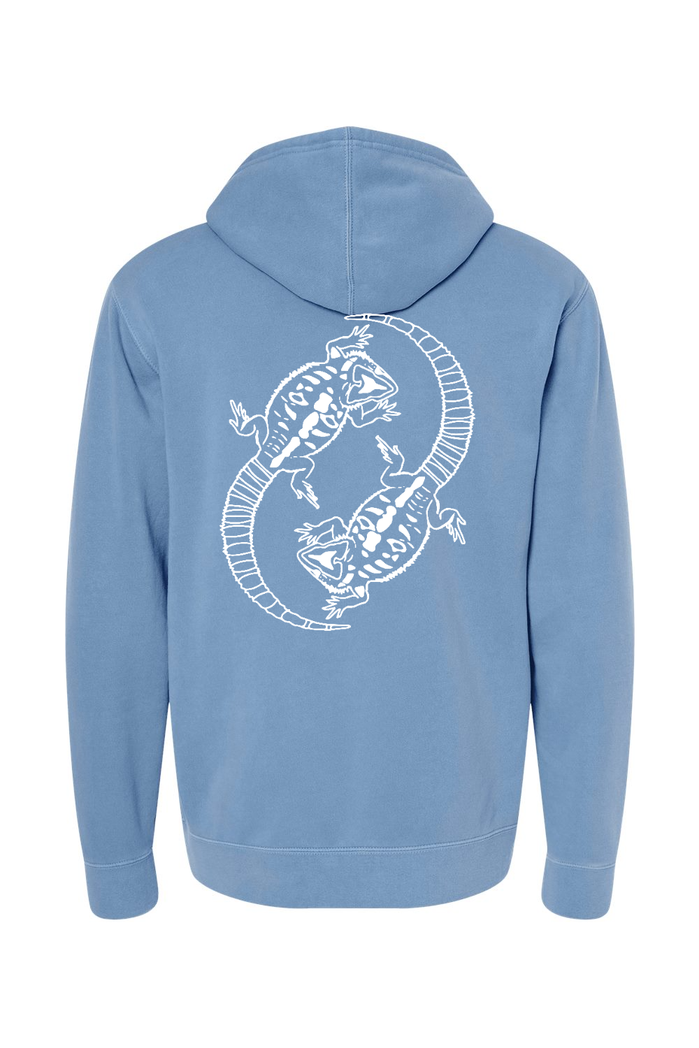 Zen Habitats Logo Hoodie - Independent Trading Co. Unisex Midweight Pigment-Dyed Hooded Sweatshirt