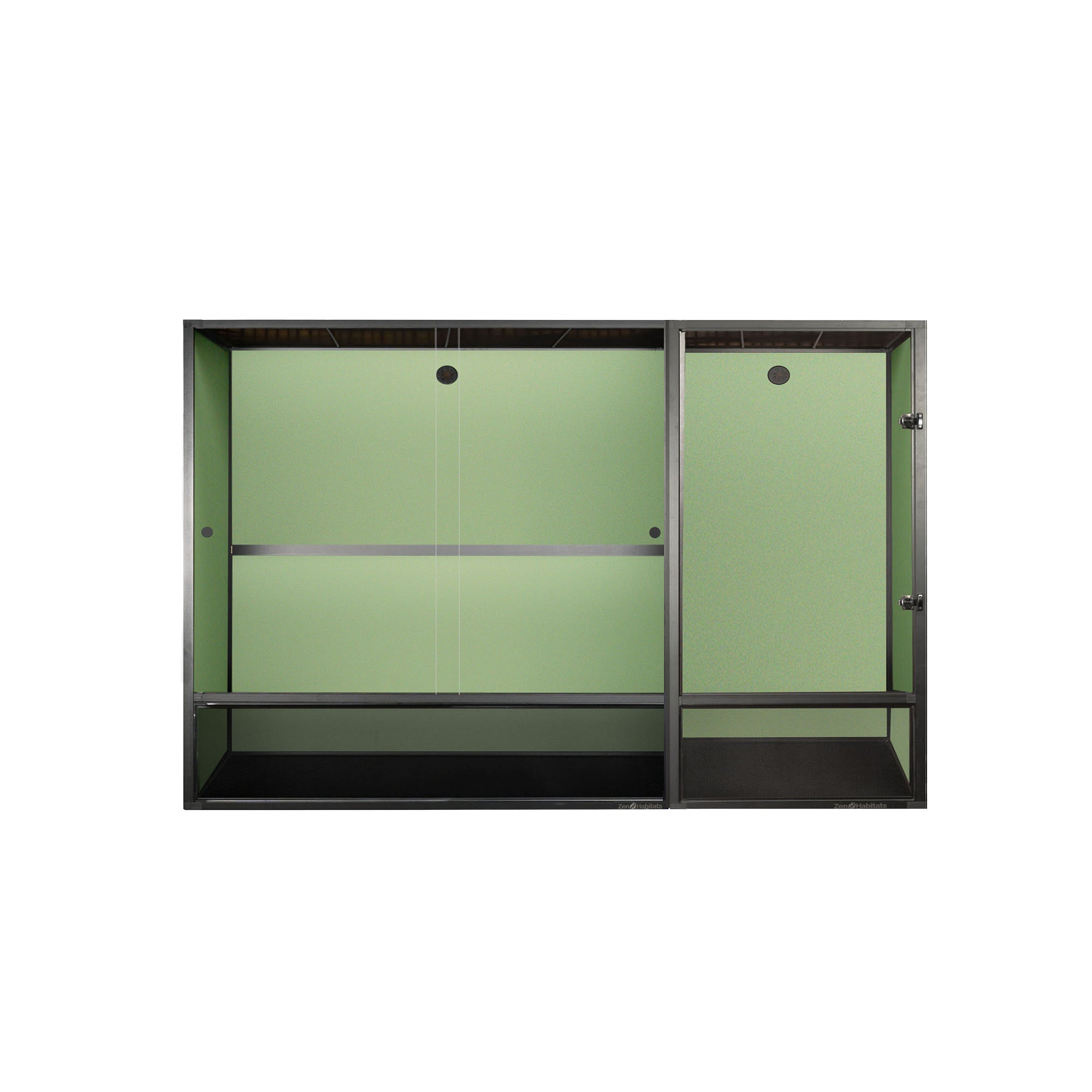 6'x2'x4' Bearded Dragon PVC Enclosure - The Zen Habitat 3.0