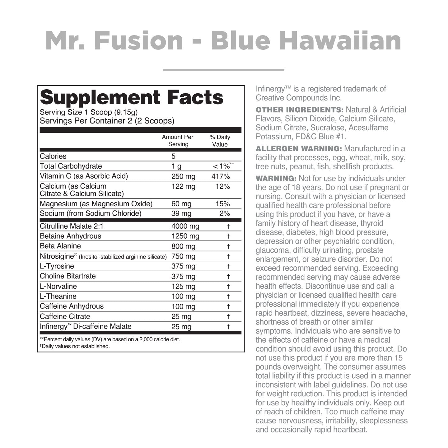 Mr. Fusion Sample