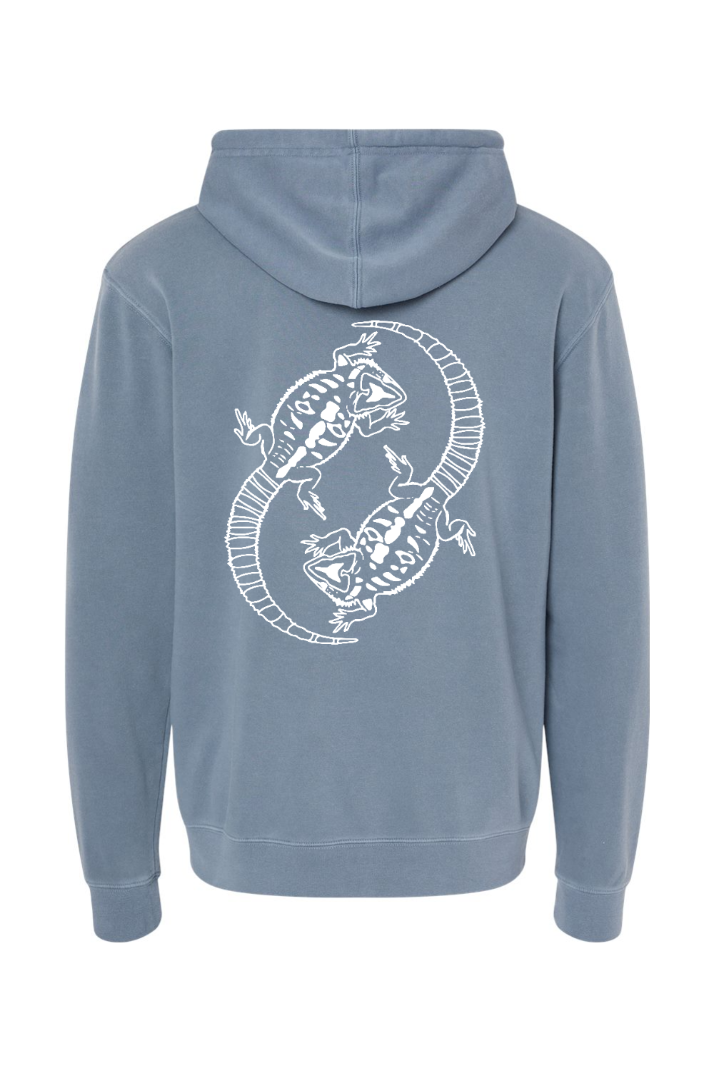 Zen Habitats Logo Hoodie - Independent Trading Co. Unisex Midweight Pigment-Dyed Hooded Sweatshirt