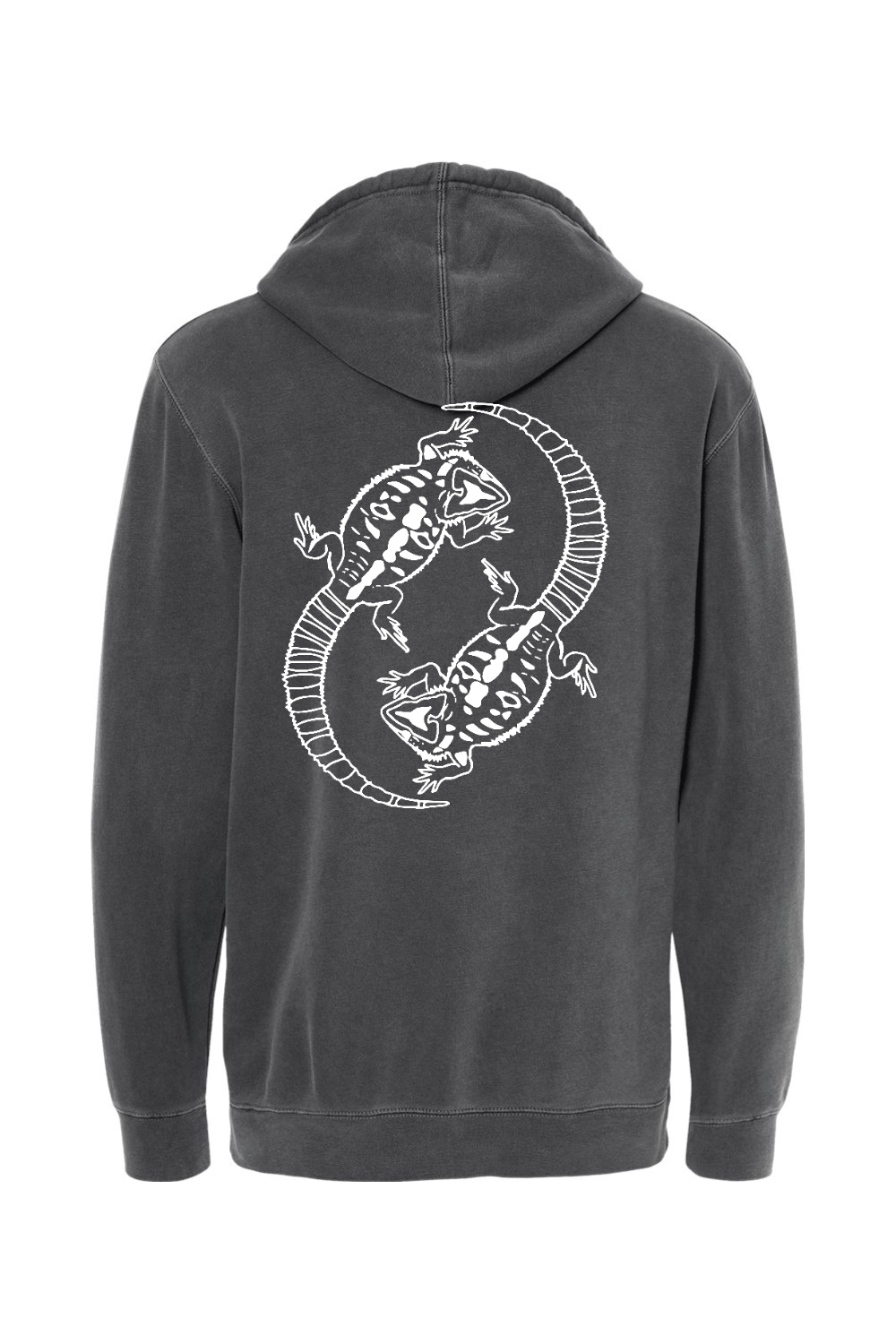 Zen Habitats Logo Hoodie - Independent Trading Co. Unisex Midweight Pigment-Dyed Hooded Sweatshirt