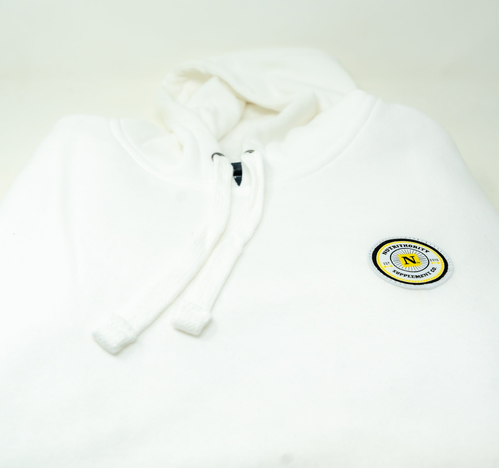 White Patch Hoodie