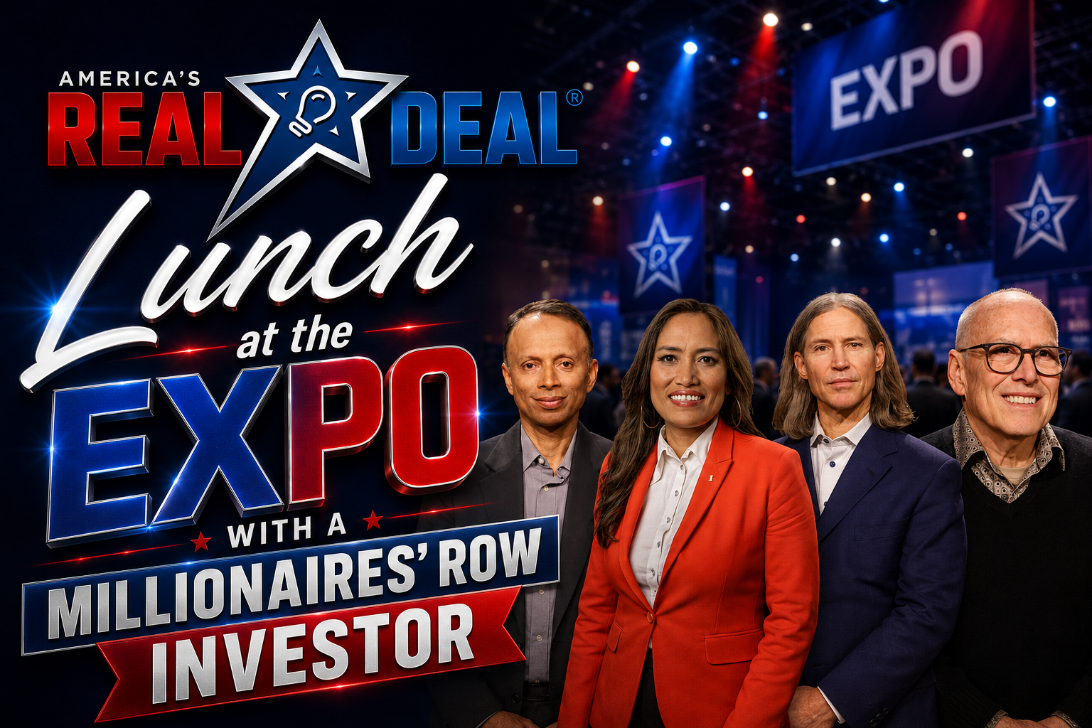 LUNCH WITH A MILLIONAIRES-ROW-INVESTOR